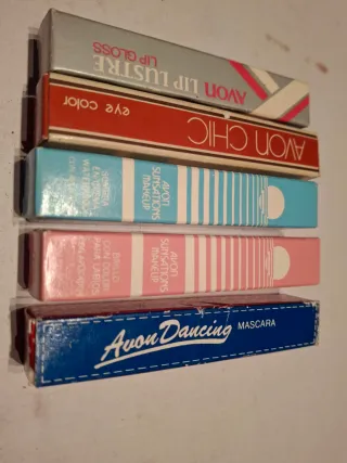 Lote de maquillaje Avon vintage