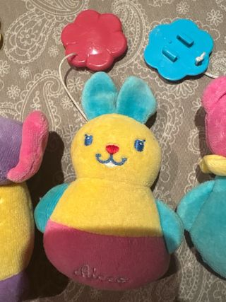 Sonajeros peluche cuna