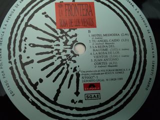 Vinilo La Frontera - Rosa de los Vientos