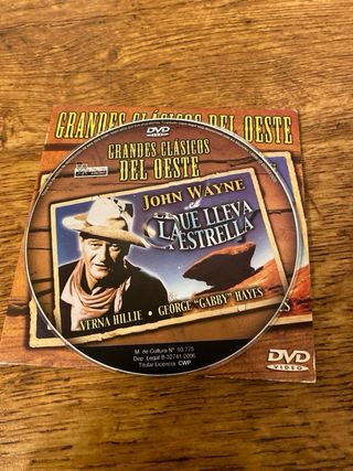 DVD El que lleva la estrella John Wayne