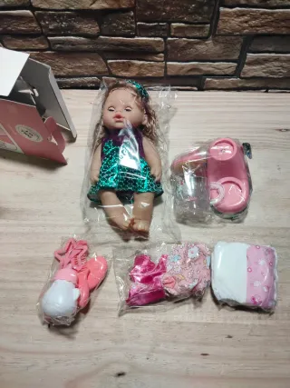 GAGAKU Muñeca 30 cm con accesorios