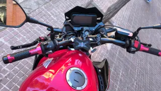 Honda CB500F Naked Roja