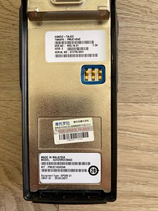 Motorola GP328 handie-talkie