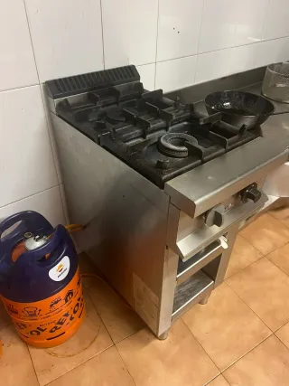 Cocina Industrial Repagas 2 fuegos