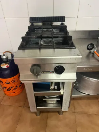 Cocina Industrial Repagas 2 fuegos