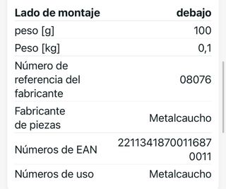 Manguera Agua Renault Clio Ref 08076