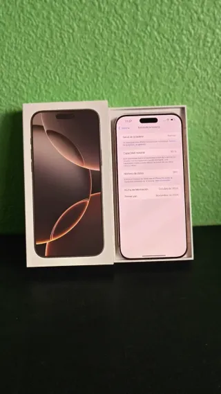IPhone 16 Pro Max 512GB. Impecable+Factura