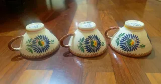 Lote 3 Tazas Pequeñas Henriot Quimper