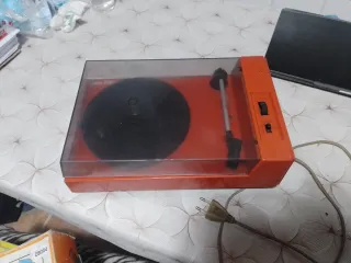 Giradischi Philips Arancione