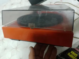 Giradischi Philips Arancione