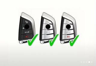 Funda Llaves Coche BMW Cuero Marrón