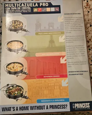 Princess Multicazuela Tapa Cristal