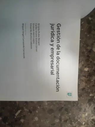 Libro Gestión de la Docum. Jurídica y Empresarial