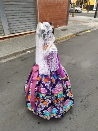 Traje de Fallera Niña 4-7 años