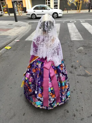 Traje de Fallera Niña 4-7 años