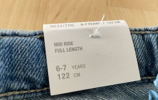 Pantalón vaquero niña Zara a estrenar