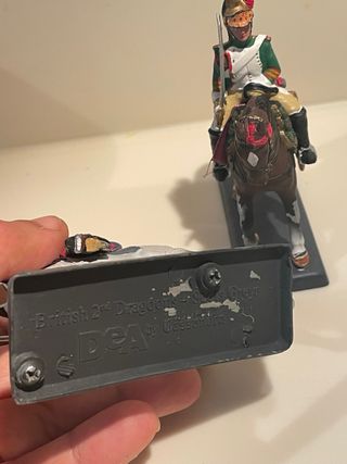 Soldatini a cavallo in metallo De Agostini