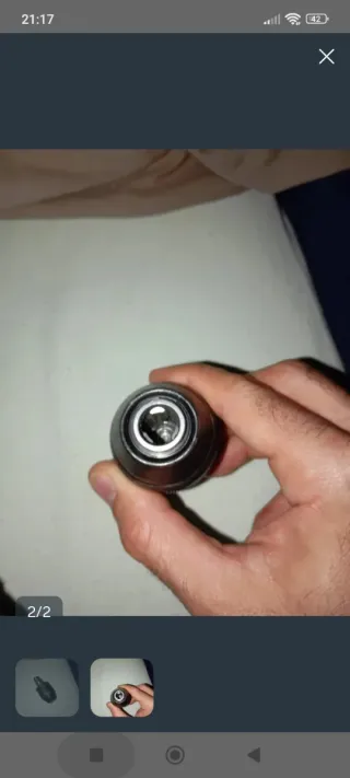 Coronas y brocas y cabeza