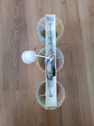 Pack lámpara de techo y mesa