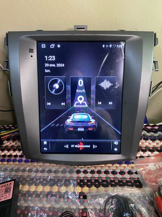 Pantalla Android 9.7”Vertical LHD Toyota Corola
