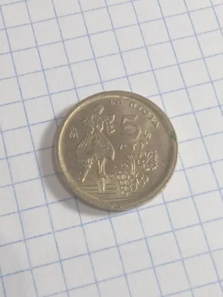 Lote de 2 monedas de pesetas