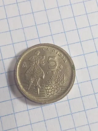 Lote de 2 monedas de pesetas