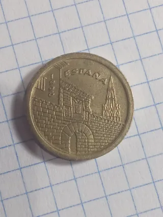 Lote de 2 monedas de pesetas