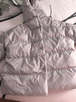 Chaqueta de invierno gris