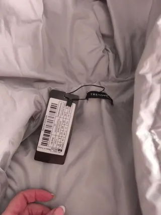 Chaqueta de invierno gris