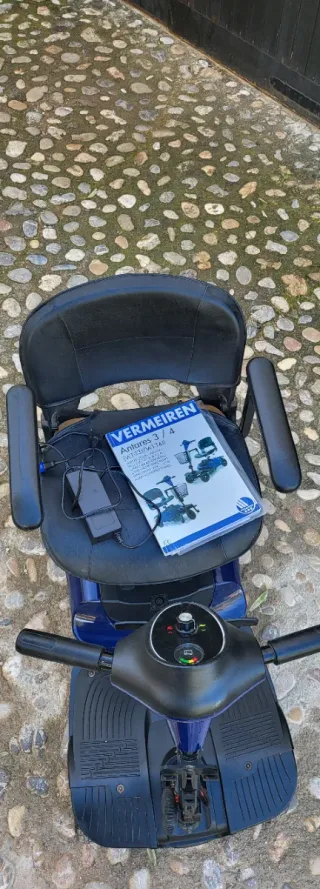 Scooter Movilidad Reducida Azul