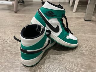 Nike Air Jordan Verde Blanco