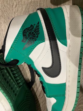 Nike Air Jordan Verde Blanco