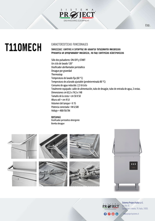 Lavastoviglie industriale