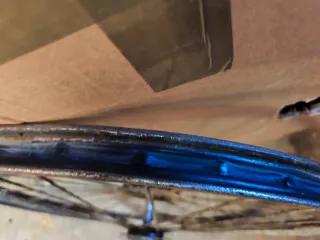 Ruedas de bicicleta antiguas