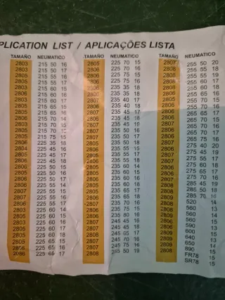 Cadenas para nieve 2804