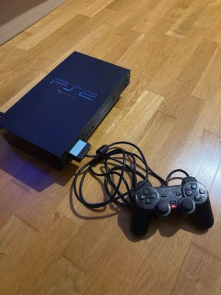 Consola PlayStation 2 Negra + Juegos