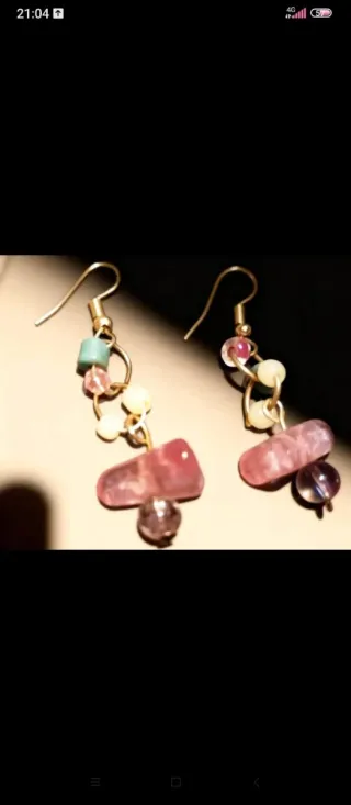 Pendientes hechos a mano