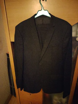 Traje Zara Negro Talla 52