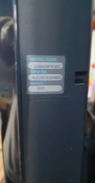 Televisor Samsung Negro