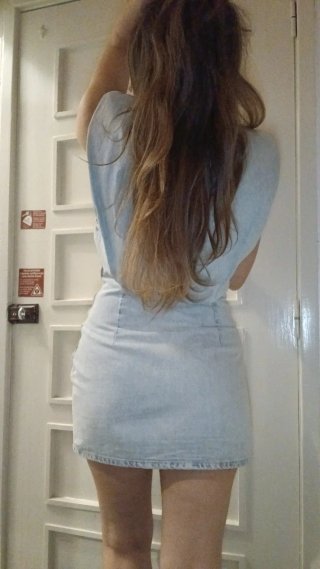 Vestido vaquero corto