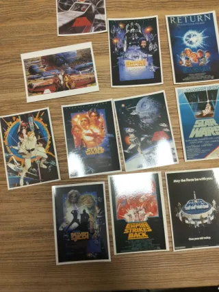 Postales Star Wars Colección Cinemascope