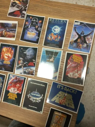 Postales Star Wars Colección Cinemascope