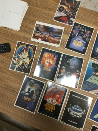 Postales Star Wars Colección Cinemascope