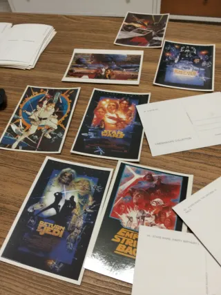 Postales Star Wars Colección Cinemascope