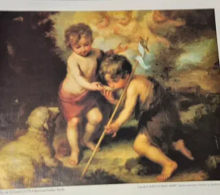 Láminas de obras de pintores reconocidos