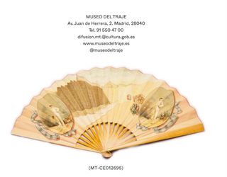 Abanico pelotaris vasco enmarcado.