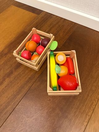 Cocinita de juguete grande con accesorios