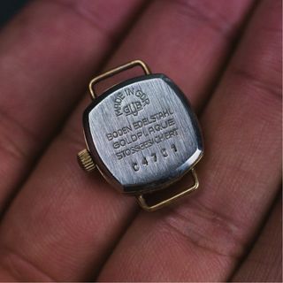 Relógio Senhora Glashütte Vintage Art Deco