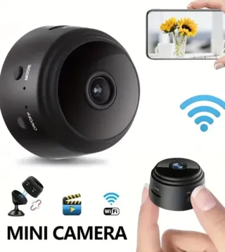 Cámara Vigilancia WiFi Control Móvil