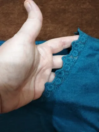 Camiseta manga larga Springfield, talla M